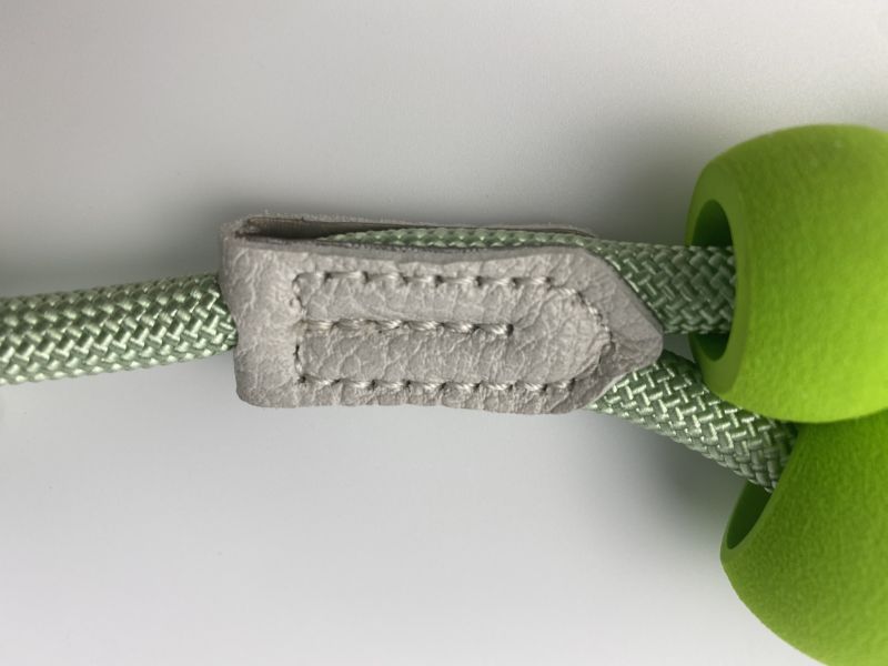 The leather accessories of leash