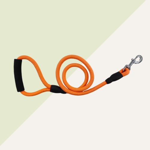Padded soft handle dog leash rope for walking