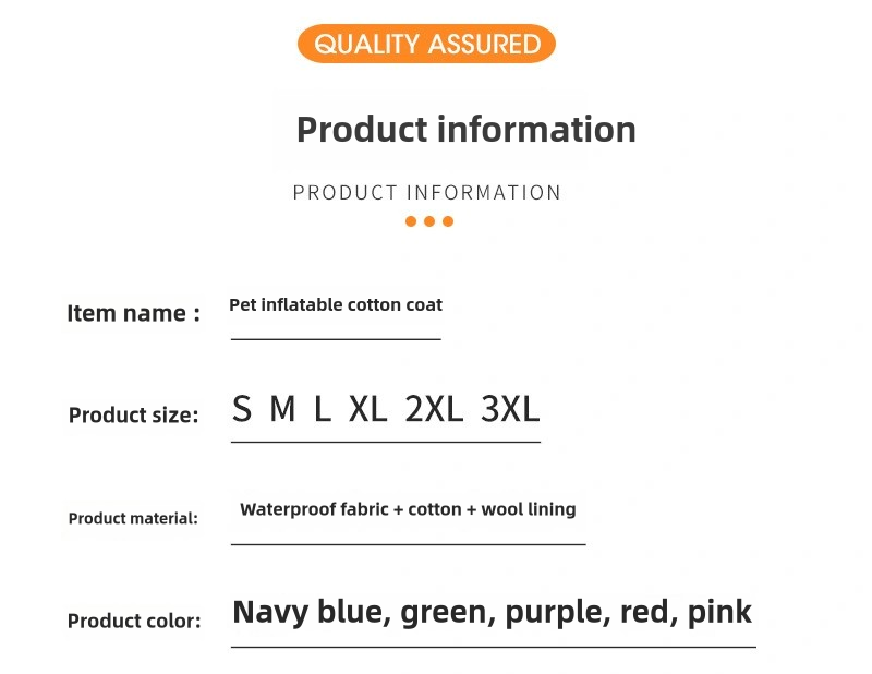 Product information