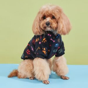 Hot Selling puppy dogs cats hoodie thickening warm with stylish pattern