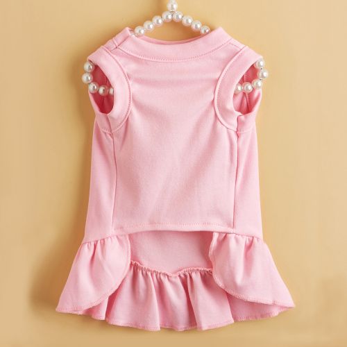 Custom Design printing dog and cat T shirt dress Affordable pet Clothing - Image 3